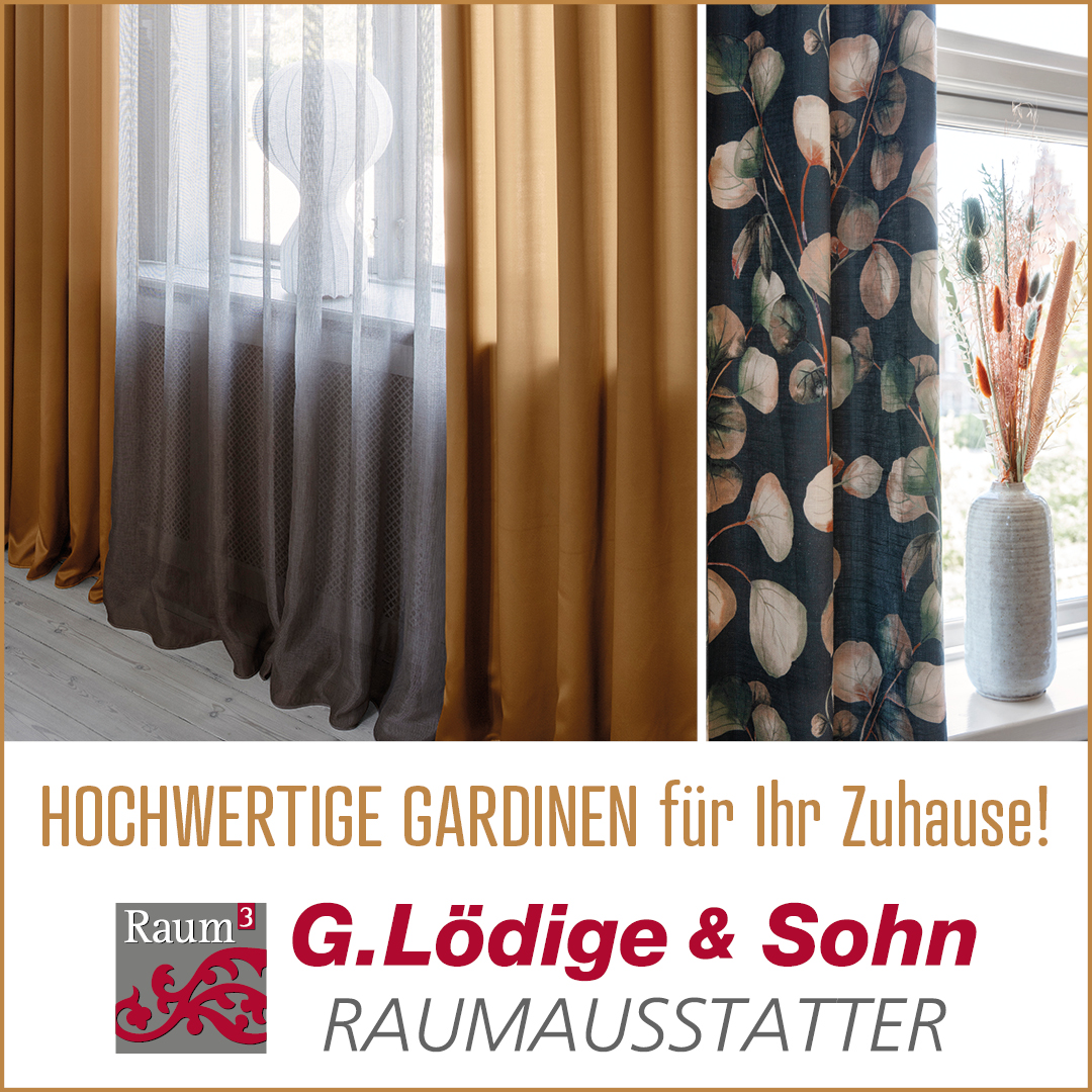 Ihr Experte für Gardinen, Vorhänge, Dekostoffe in Steinheim. Wir beraten Sie gerne.